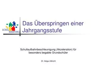 das berspringen einer jahrgangsstufe