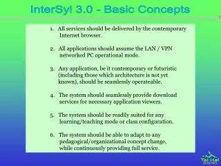 InterSyl 3.0 - Basic Concepts