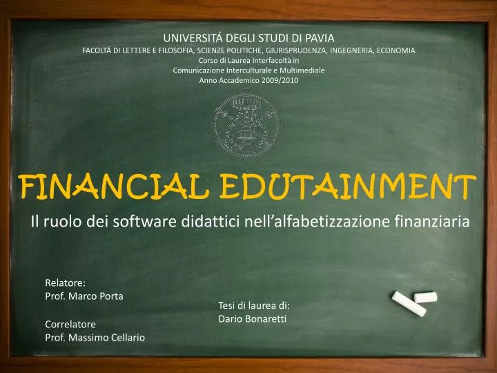 financial edutainment