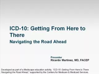 ICD-10: Getting From Here to There