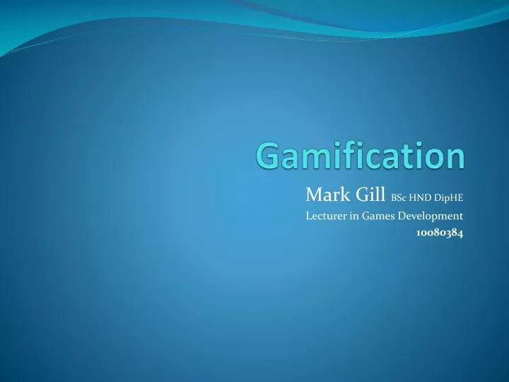 gamification