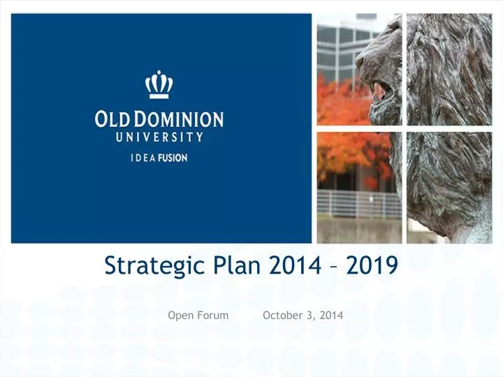 strategic plan 2014 2019
