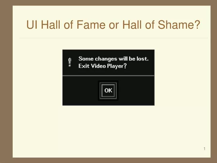 ui hall of fame or hall of shame