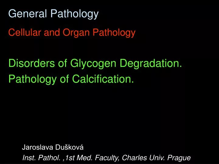 general pathology