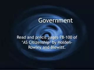 Government