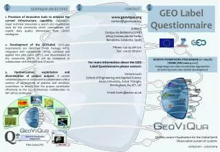 QUAlity aware VIsualisation for the Global Earth Observation system of systems