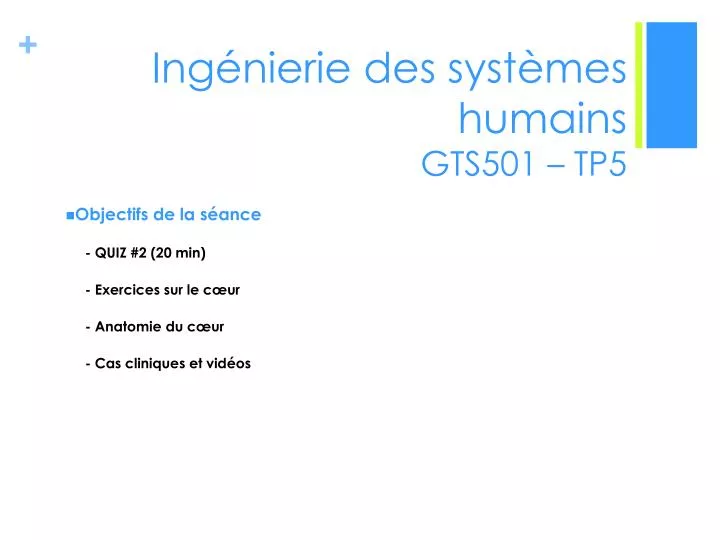 ing nierie des syst mes humains gts501 tp5