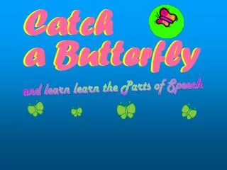 Catch a Butterfly