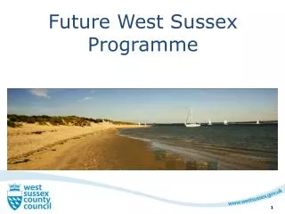 Future West Sussex Programme