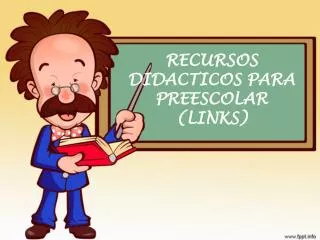 recursos didacticos para preescolar links