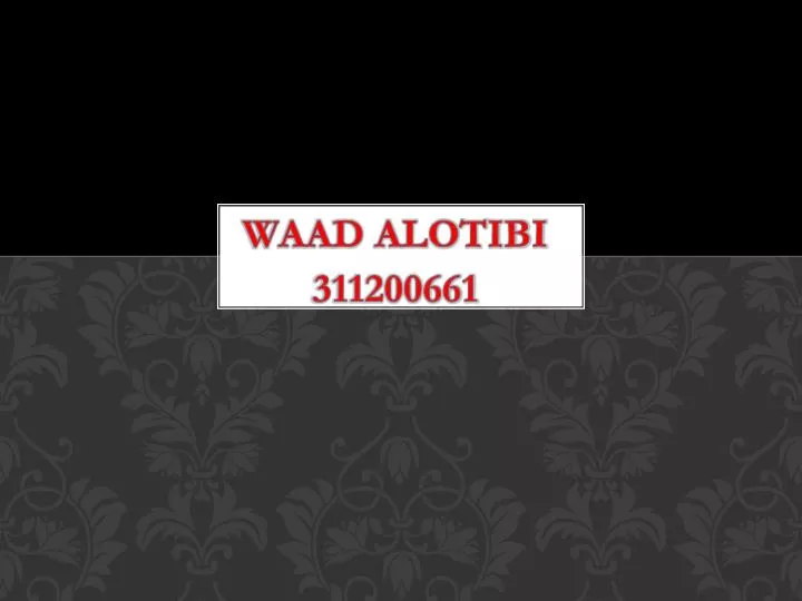 waad alotibi 311200661