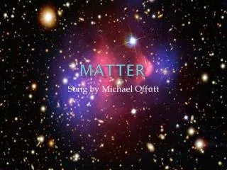 matter