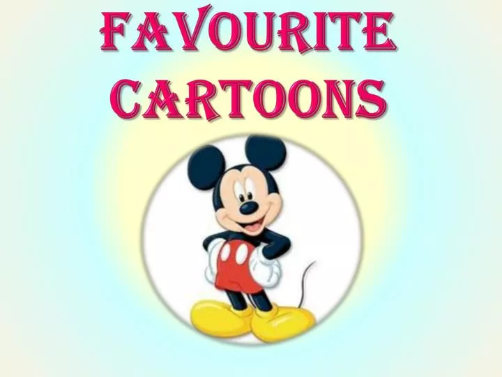 favourite cartoons