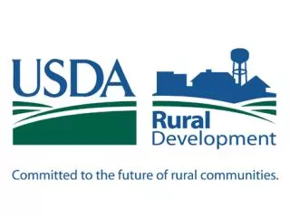 March 31, 2011 Brandon Prough Area Specialist USDA Rural Development