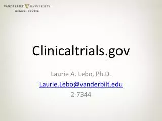 Clinicaltrials