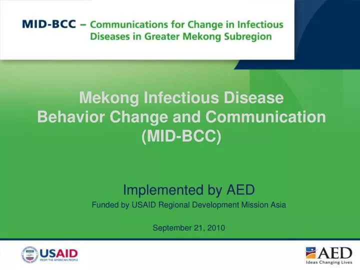 mekong infectious disease behavior change and communication mid bcc