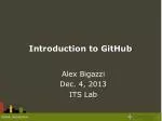 PPT - Introduction To Git And Github PowerPoint Presentation, Free ...