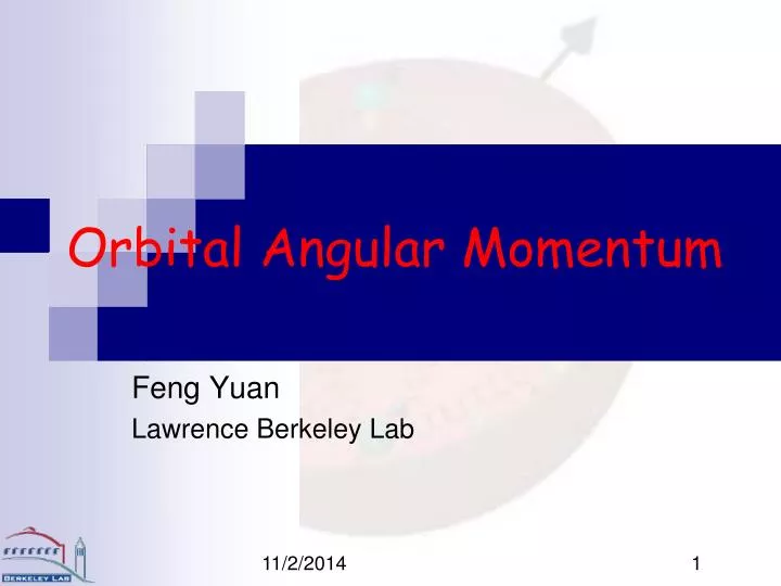 orbital angular momentum