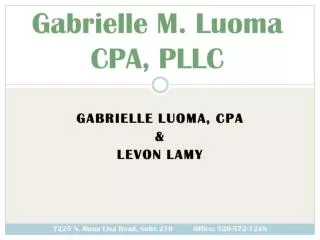 Gabrielle M. Luoma CPA, PLLC