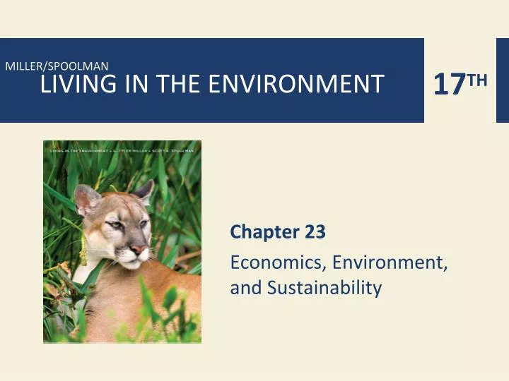chapter 23 economics environment and sustainability