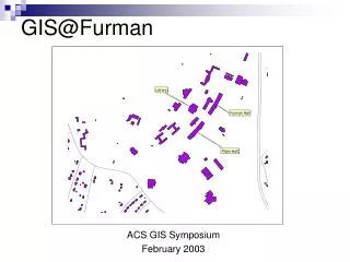 GIS@Furman