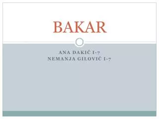 bakar