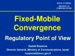 Fixed-Mobile Convergence - slide 1