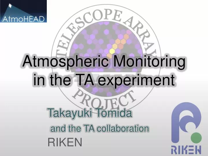 atmospheric monitoring in the ta experiment