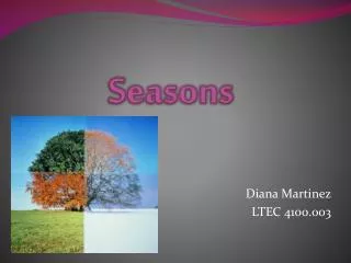 Seasons