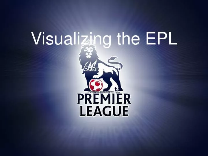 visualizing the epl