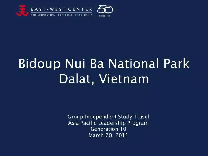 bidoup nui ba national park dalat vietnam