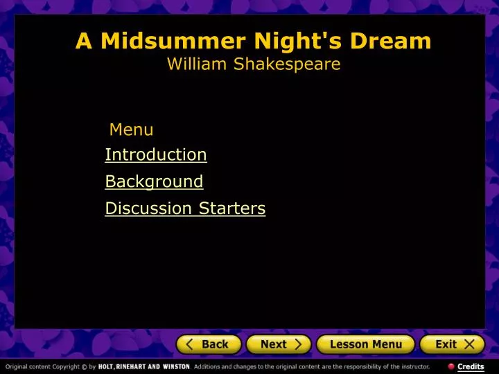a midsummer night s dream william shakespeare