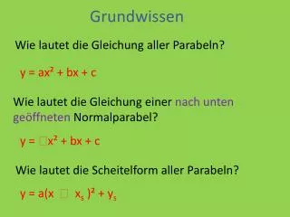 grundwissen