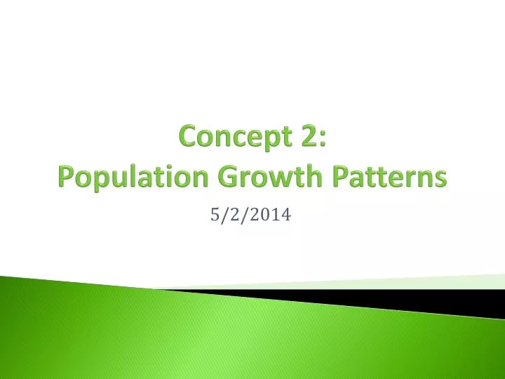 concept 2 population growth patterns