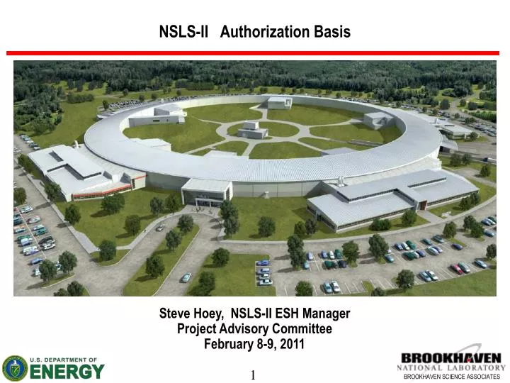 nsls ii authorization basis