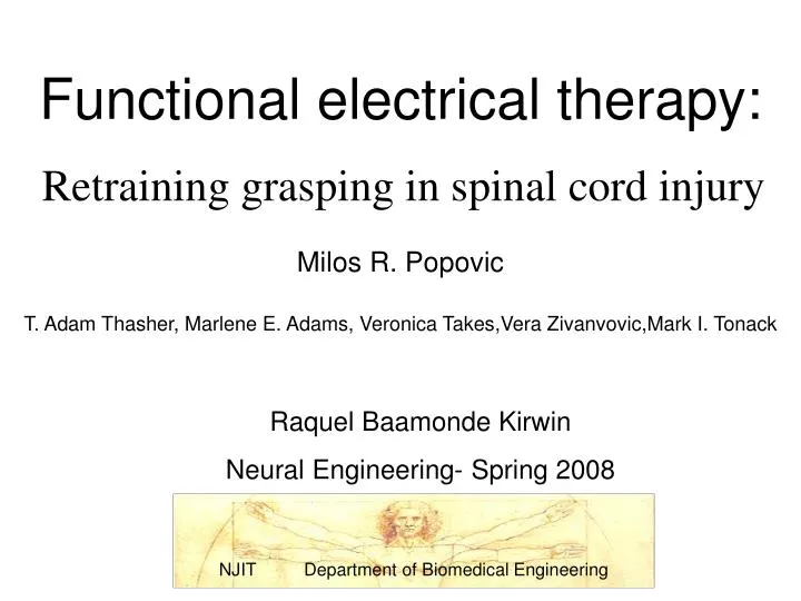 functional electrical therapy