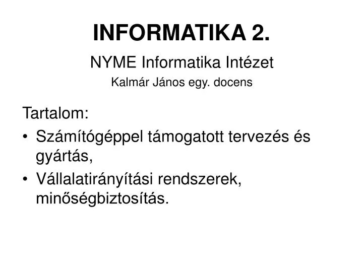 informatika 2