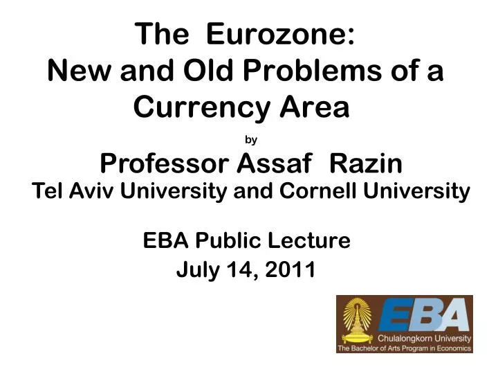 the eurozone new and old problems of a currency area