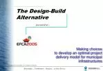 ###  
Finding the Right Alternative Project Delivery Model for Municipal Infrastructure

### - slide 1