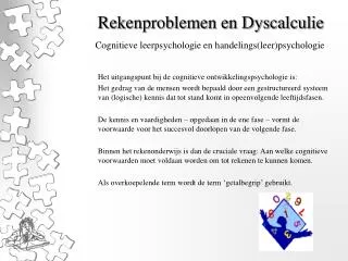 rekenproblemen en dyscalculie