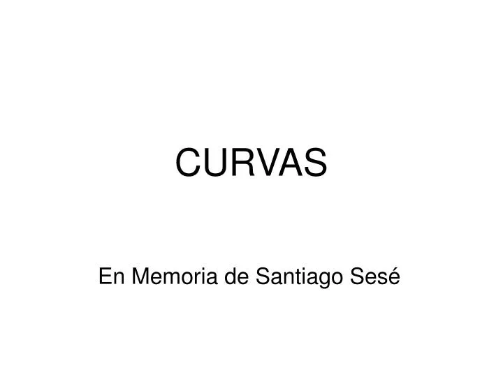 curvas