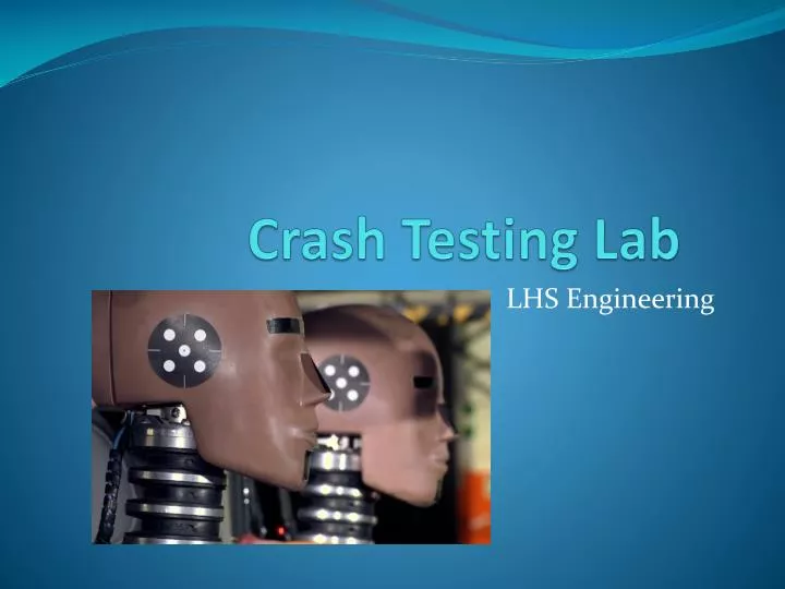 crash testing lab