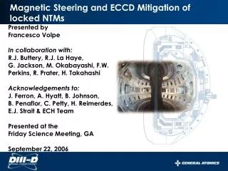 Magnetic Steering and ECCD Mitigation of locked NTMs