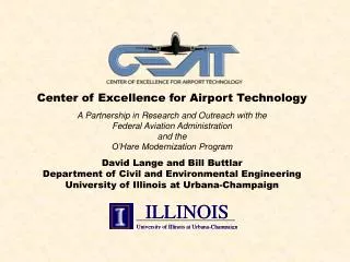 Center of Excellence for Airport Technology
