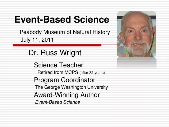event based science peabody museum of natural history july 11 2011
