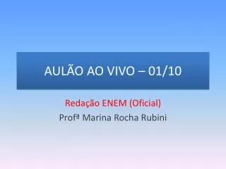 aul o ao vivo 01 10