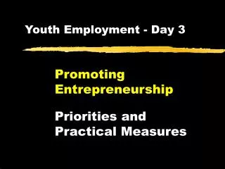Youth Employment - Day 3