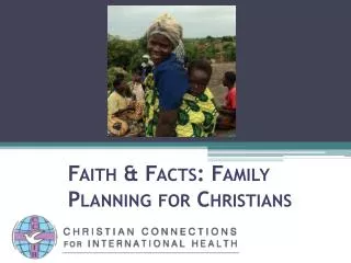 Faith &amp; Facts: Family Planning for Christians