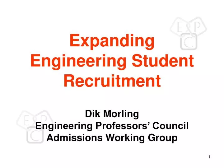 expanding engineering student recruitment