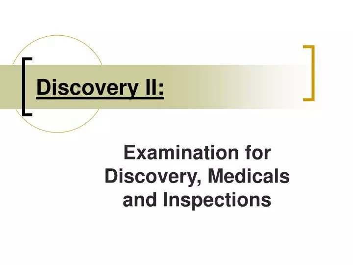 discovery ii